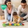 Baby Rattle Musical Caterpillar Worm Soft Infant Plush Toys Multicolor Sensory Stuffed Animals Crinkle Toy with Ruler Bells Gift 4