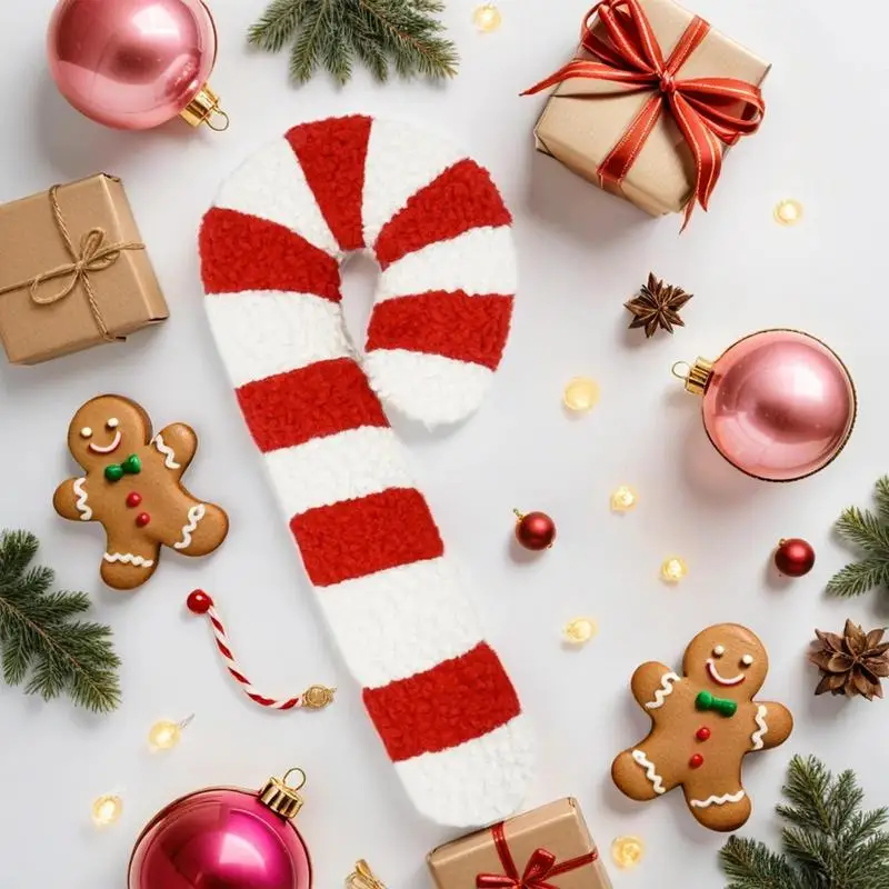 Christmas Candy Pillow Soft And Comfortable Candy Cane Throw Pillow Sofa Bed Decorative Chair Cushion Christmas Gift For Kids 3