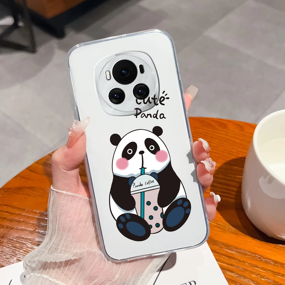 Creative Soft TPU Clear Silicone Anti-Drop Back Cover