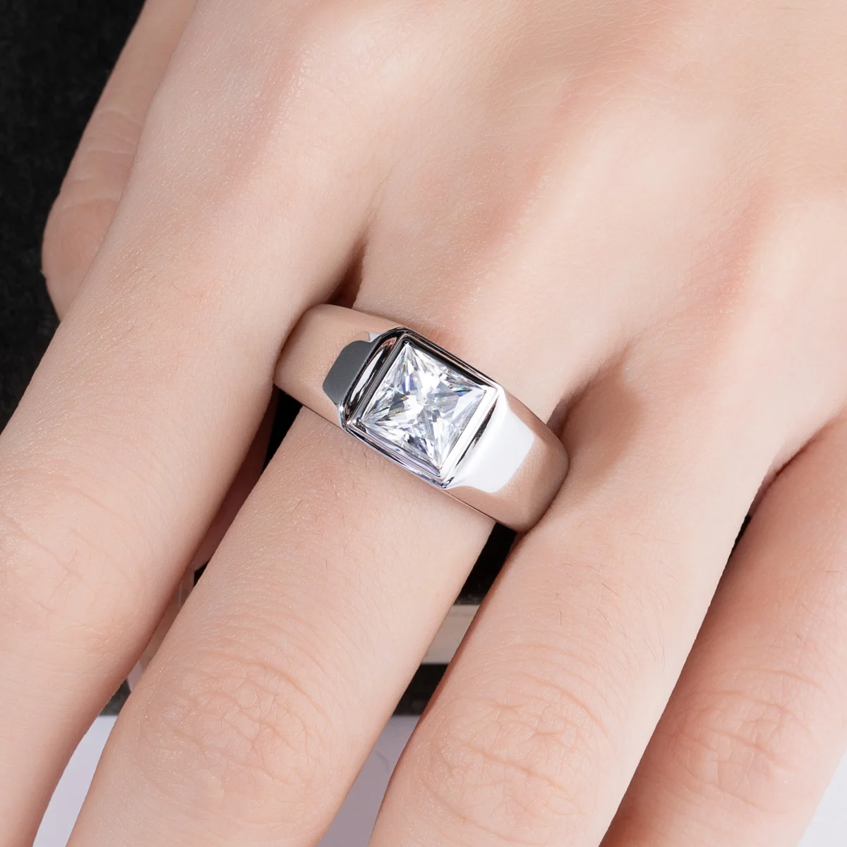 MR26 モアサナイト フリーサイズ ヒョウ リング 2CT プラチナ 18K 楽天市場】【クーポン利用で64%off】19日20：00～ モアサナイト