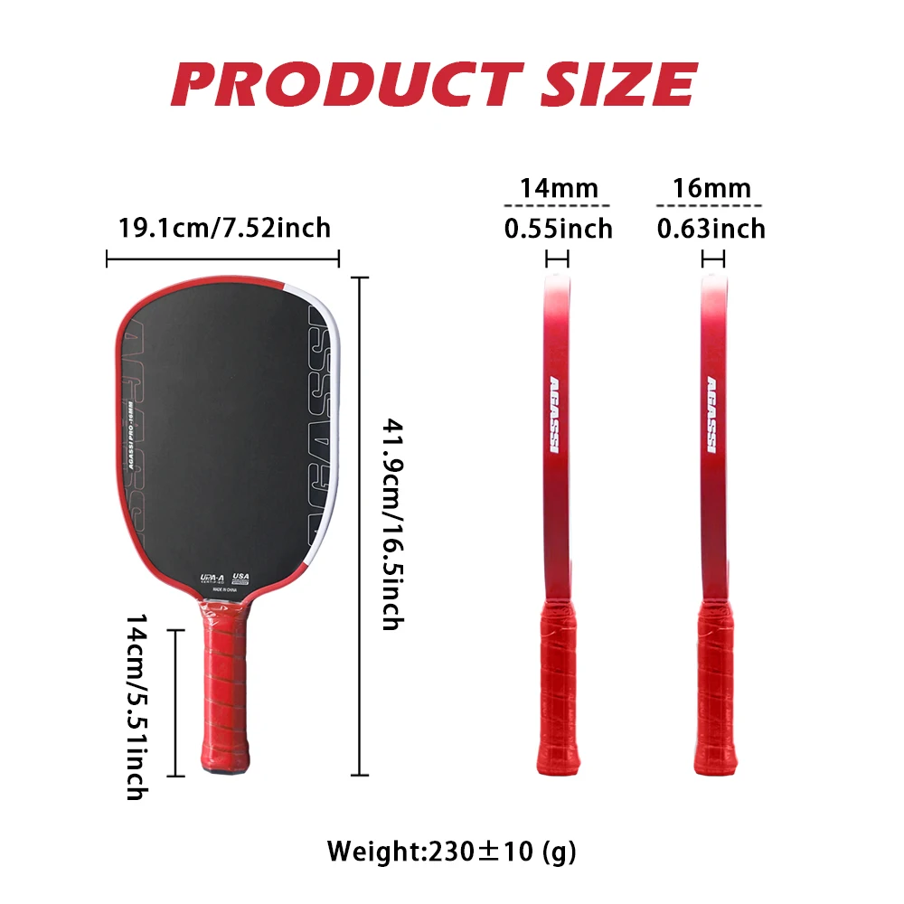 Agassi Gen4 Paddle 6