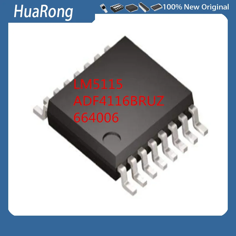 

5Pcs/Lot LM5115 LM5115MTC LM5115MTCX ADF4116BRUZ ADF4116BRU ADF4116 664006 TSSOP16