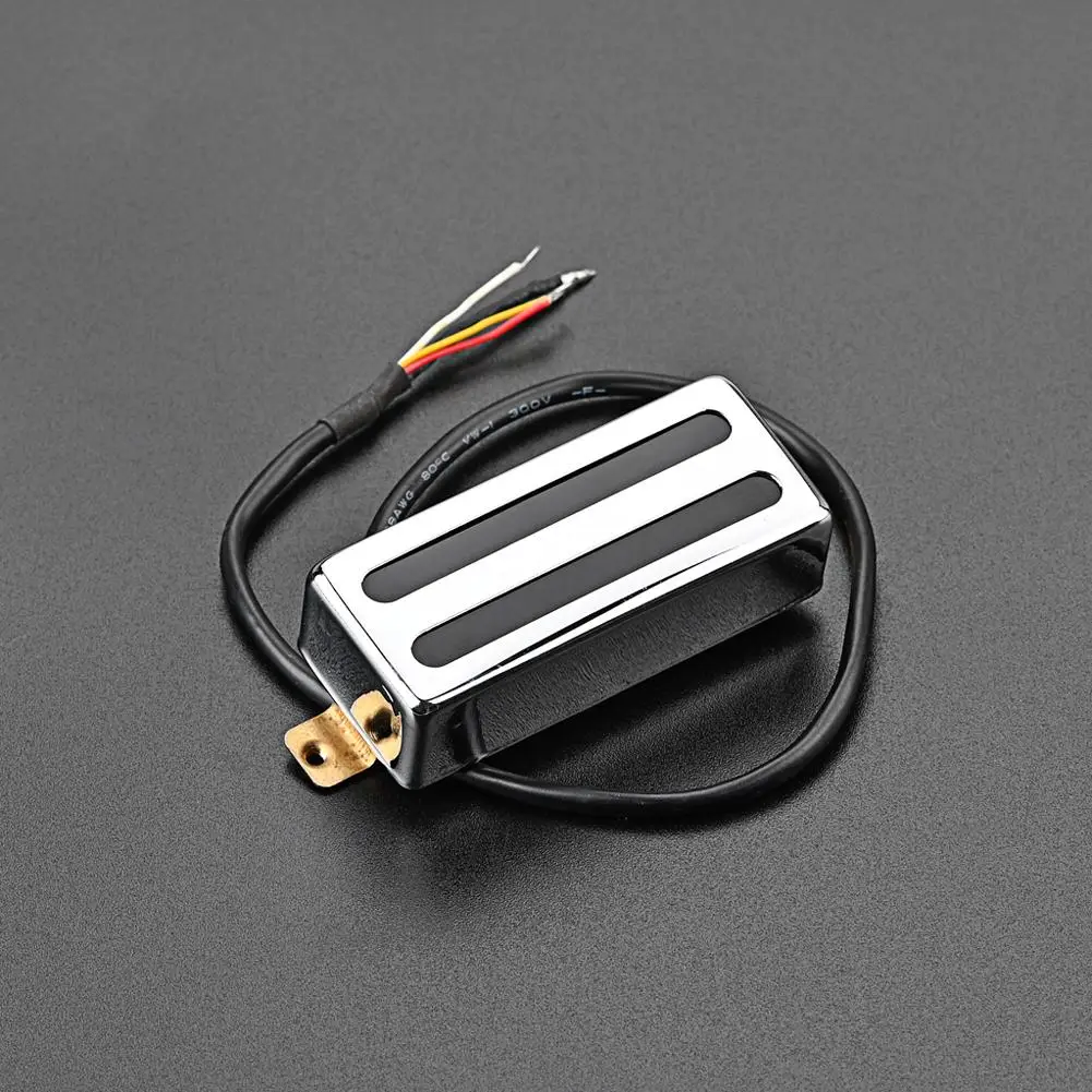 

Guitar Pickup Double Alnico Bar Magnets 4-conductor Wire Bass Pickups Musical Instrument Accessories