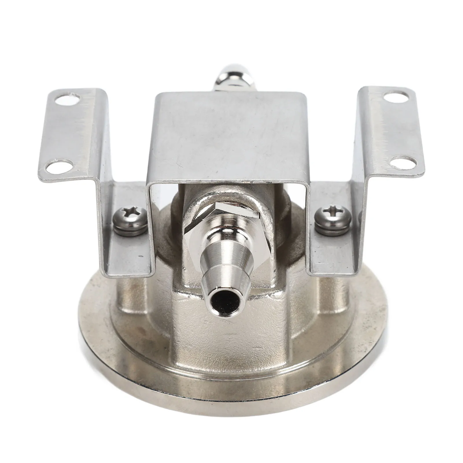 Beer Keg Cleaning Adapter Stainless Steel Leakproof Strong Cleaning Effect Beer Keg Coupler Accessory for Bar Home