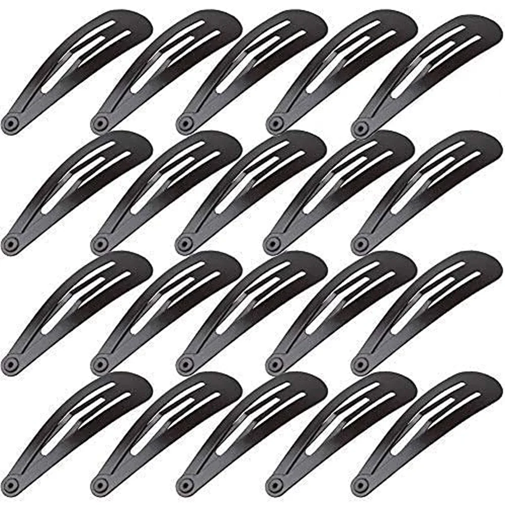 

40Pcs 5cm Hair Clips Women's Hair Clips Barrettes Clip Pins Metal Cute Snap Alligator BB Hairpins Women Accessories Styling Tool