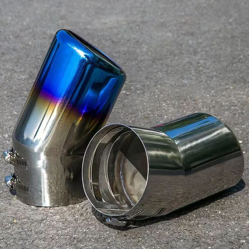 

For Lexus LX600 LX500d Accessories Car Stainless Steel Exhaust Tip Muffler Sleeve Decorate Auto Exterior Styling 2022 2023