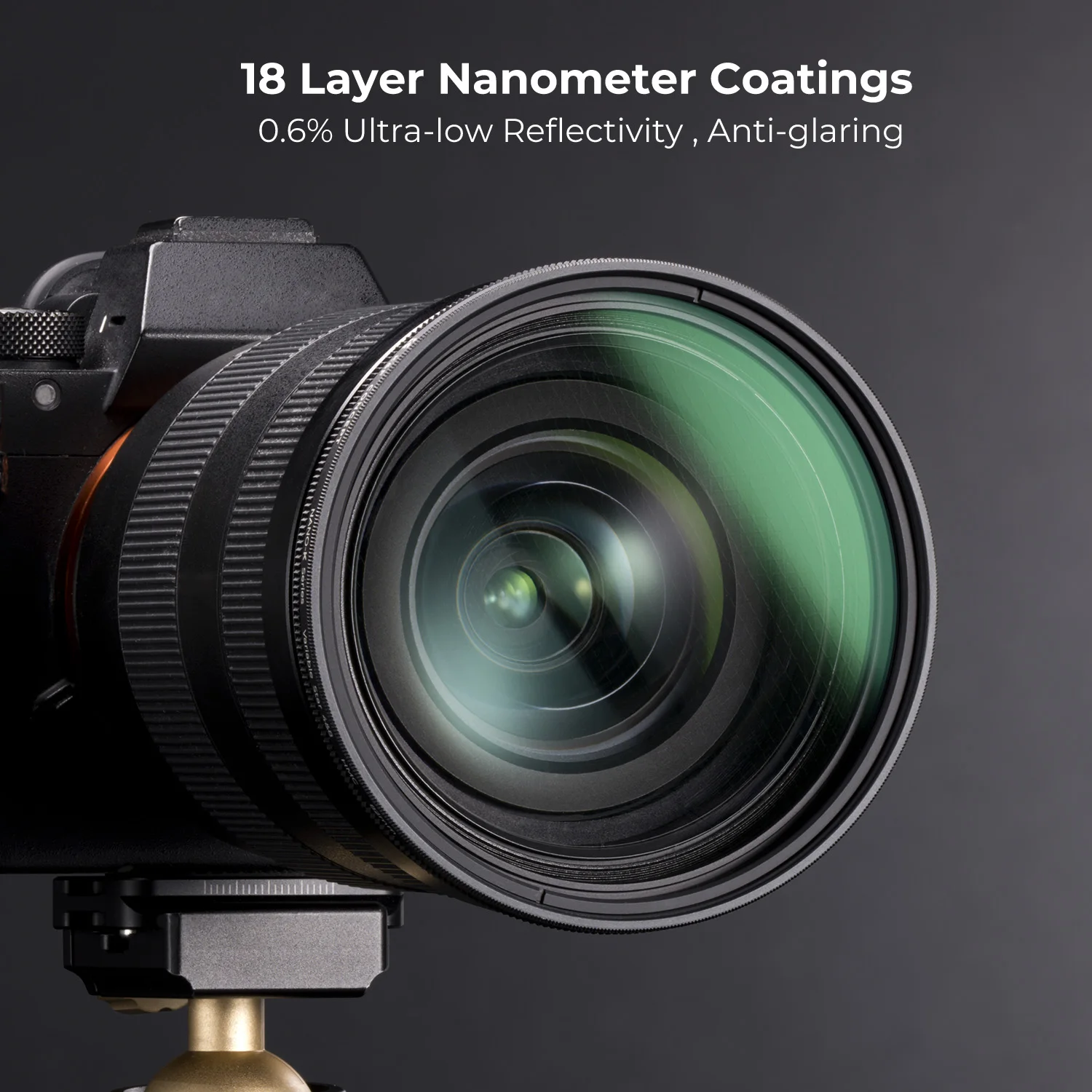 K&F Concept Variable Star Filter Cross Screen Starburst 4-8 Points Filter18 Layer Coating for Camera Lens 49 52 58 67 72 77 82mm 4