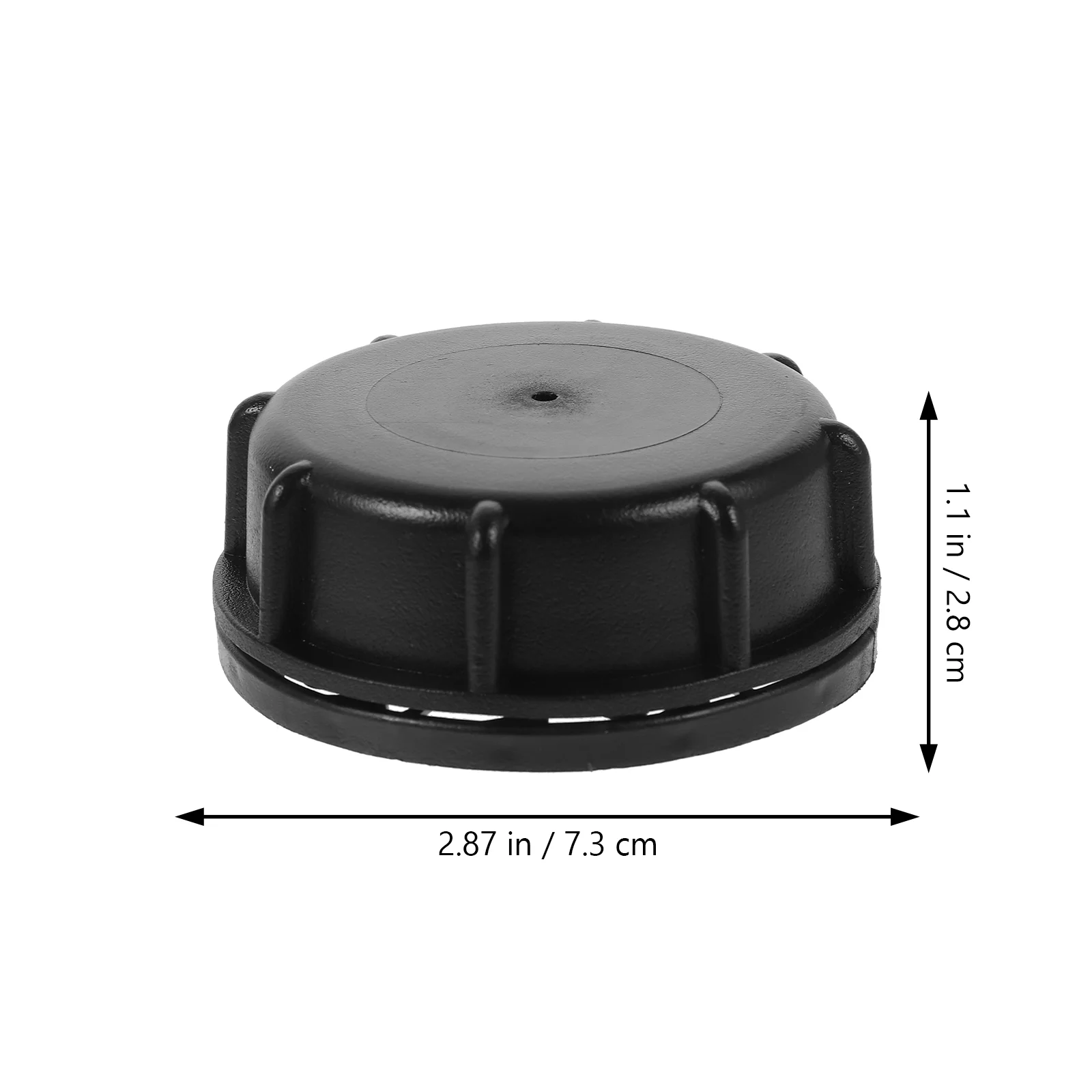 6 Pcs Stacking Bucket Lid Gas Can Cap Replacement Outer Diameter Caps for Gasoline