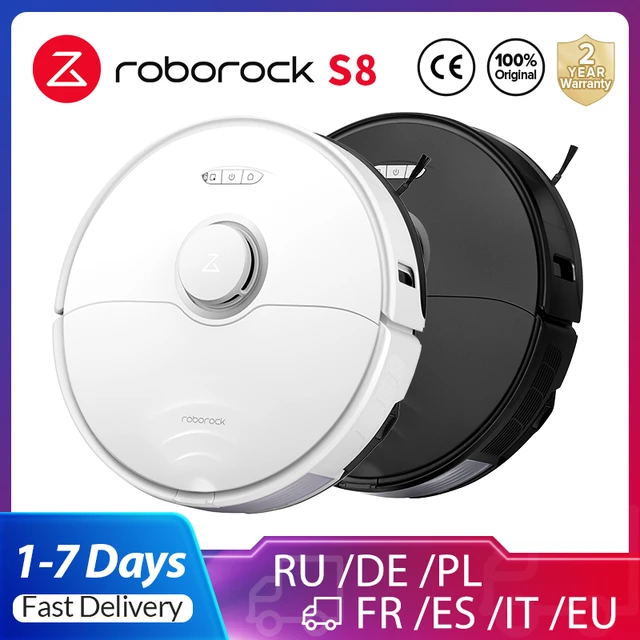 Roborock S7 Max Ultra Robot Vacuum cleaner with Auto Empty Wash Fill  Dock,Warm Air Drying 5500Pa Suction Power(VS S7 Pro Ultra) - AliExpress