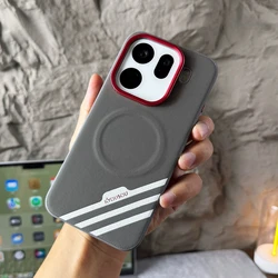 Premium PU Leather Magnetic Shockproof Phone Case - Hot Sale Protective Shell Bumper - OPPO Find X9 (GRAY)