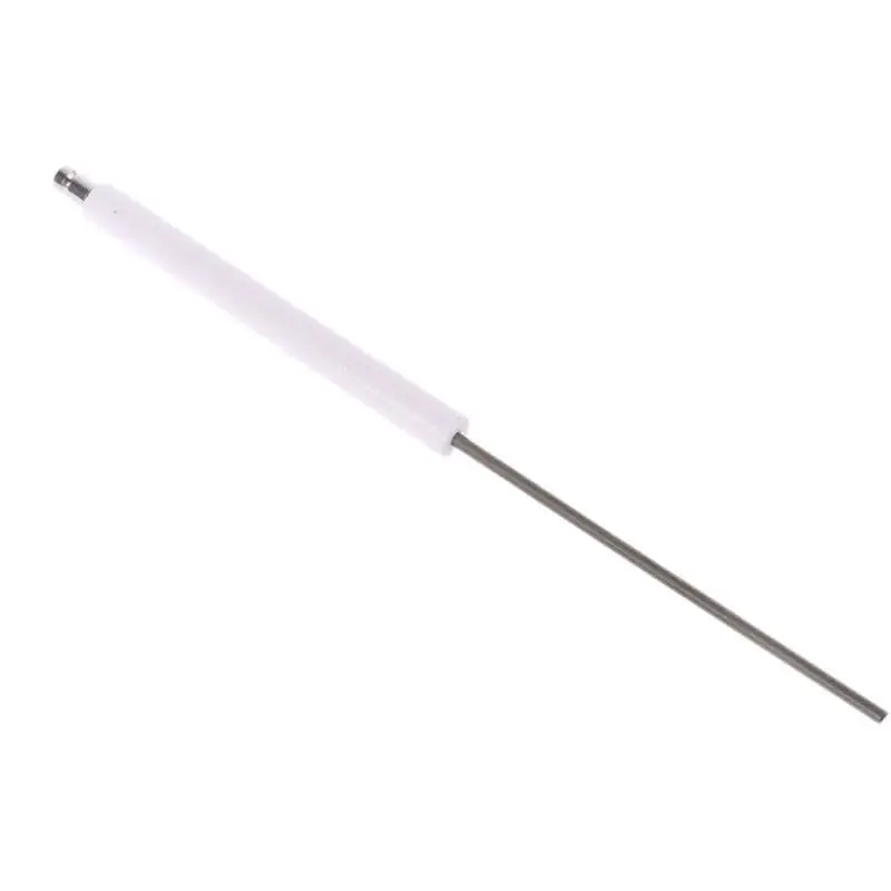 Heating Tube Ignitor Ceramic Ignition Rod Electrode Flame Detection Probe Long Burning Stick for Burner Ignition Needle