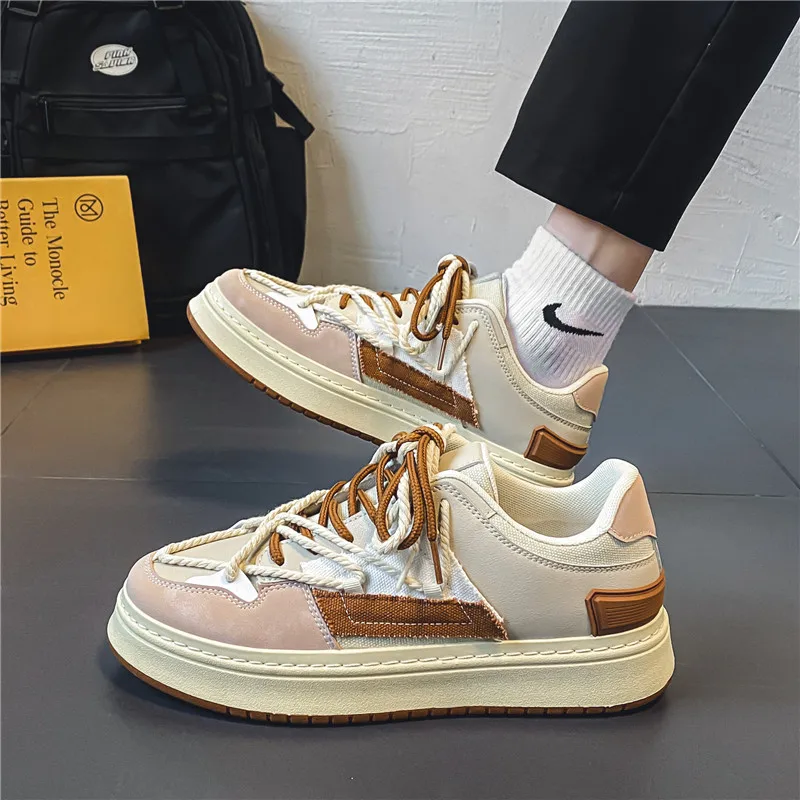 

Новинка 2024, мужская обувь, модная обувь для доски, уличная спортивная повседневная модная обувь