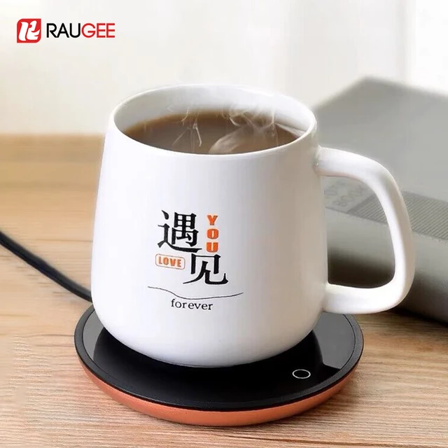 Coffee Mug Warmer and Wireless Charger 2 In 1 Coffee Warmer for Desk with  Auto Off 3 Temperature Setting Ceramic Mug Included - AliExpress