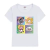 Boys T-shirt Cartoon Lanky Box Cute Print Short Sleeve Girls Clothes Summer Casual Fashion Funny Cotton Children Tops Kawaii Tee 5