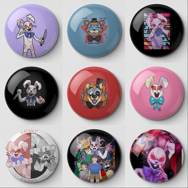 Five Nights at Freddy's Security Breach FNAF SB Button: 