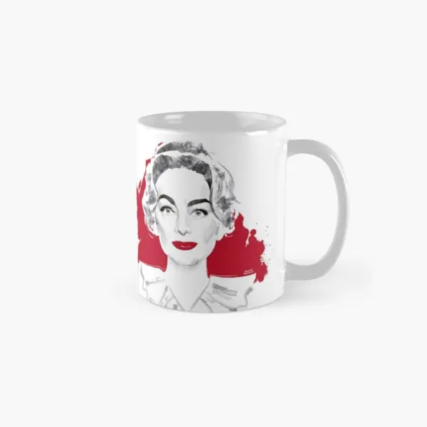 

Blanche Classic Mug Printed Simple Image Coffee Drinkware Cup Photo Picture Handle Round Gifts Design Tea