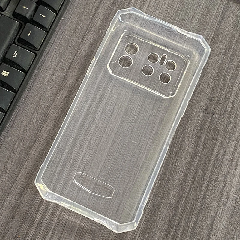 Soft Black Transparent TPU Phone Case - Protective Silicone Cover Shell