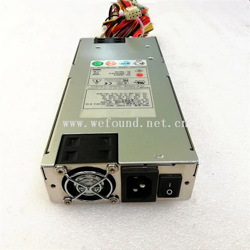 P1H-6400P 지퍼 전원 공급 장치 하이 퀄리티, 완전 테스트 완료, 빠른 배송, 1U 400W