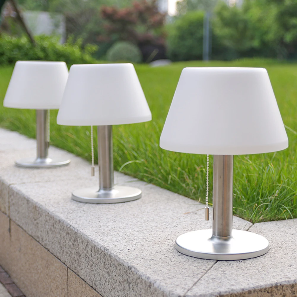 10LED 테이블 램프, 태양광 독서 책상 조명, 간단한 조립, 밝기 조절 지능형 광학 제어, 정원 안뜰용, 5V, 180mAh