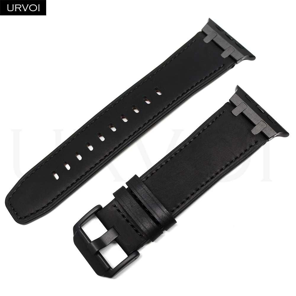 ตัวเลือกสินค้า สายนาฬิกาหนังวินเทจ สำหรับ Apple Watch หลายรุ่น