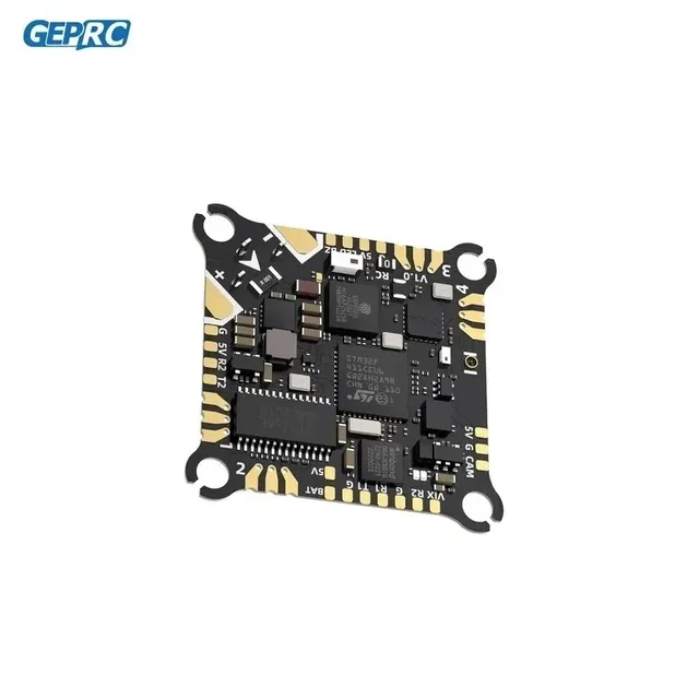 GEPRC TAKER F411 AIO Flight Controller 4in1 12A ESC with BMI270 Gyro ELRS 3.0 for 1-2S Cinewhoop Drone, 25.5x25.5mm FPV Racing 4