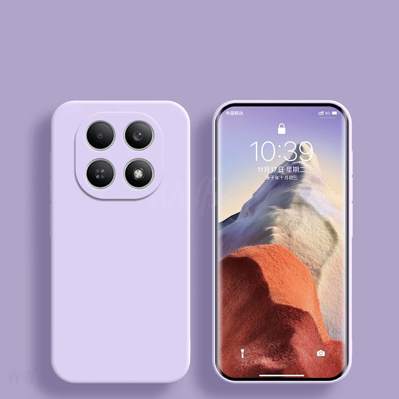Sleek Liquid Silicone Rubber Phone Case - Premium Protection Cover
