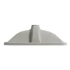 1pc Bathroom Sink Undermount - 18"x13" Modern White Rectangular Vessel Undermount Sink, Porcelain Ceramic Under Counter Lavatory 3
