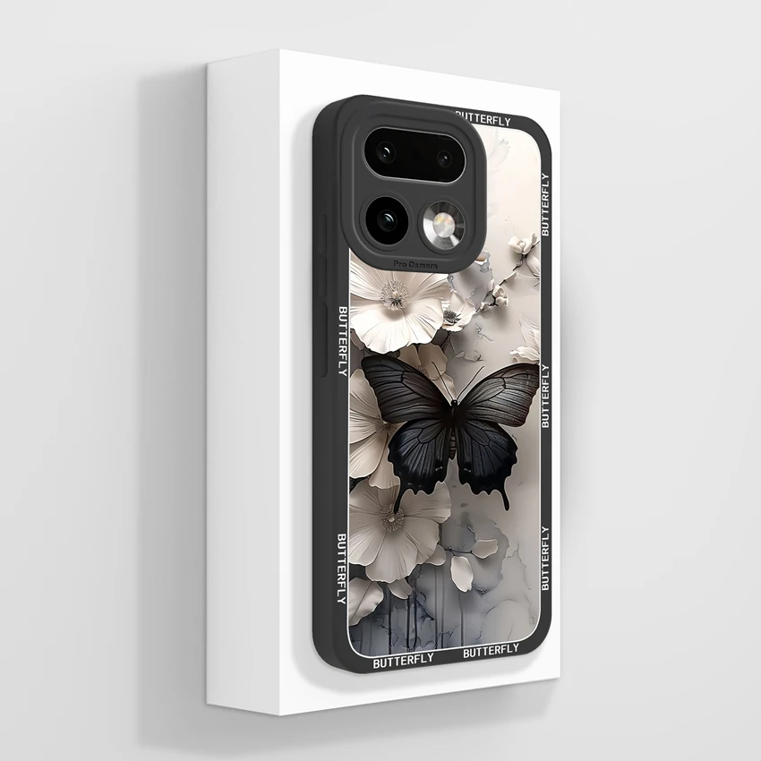 Stylish Floral Lightweight Phone Case - High Quality Soft Smooth Finish