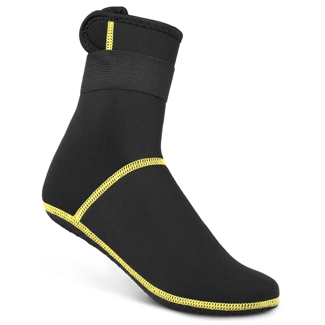 Diving Socks 3mm Neoprene Beach Water Socks Thermal Wetsuit Boots Anti Slip Diving Socks for Rafting Snorkeling Sailing Swimming 4