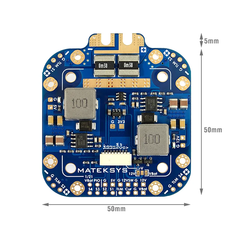 Matek System XCLASS PDB FCHUB-12S V2 Board 5V & 12V Output w/ Current  Sensor 3-12S Lipo for RC Drone FPV Quadcopter Multicopter - AliExpress