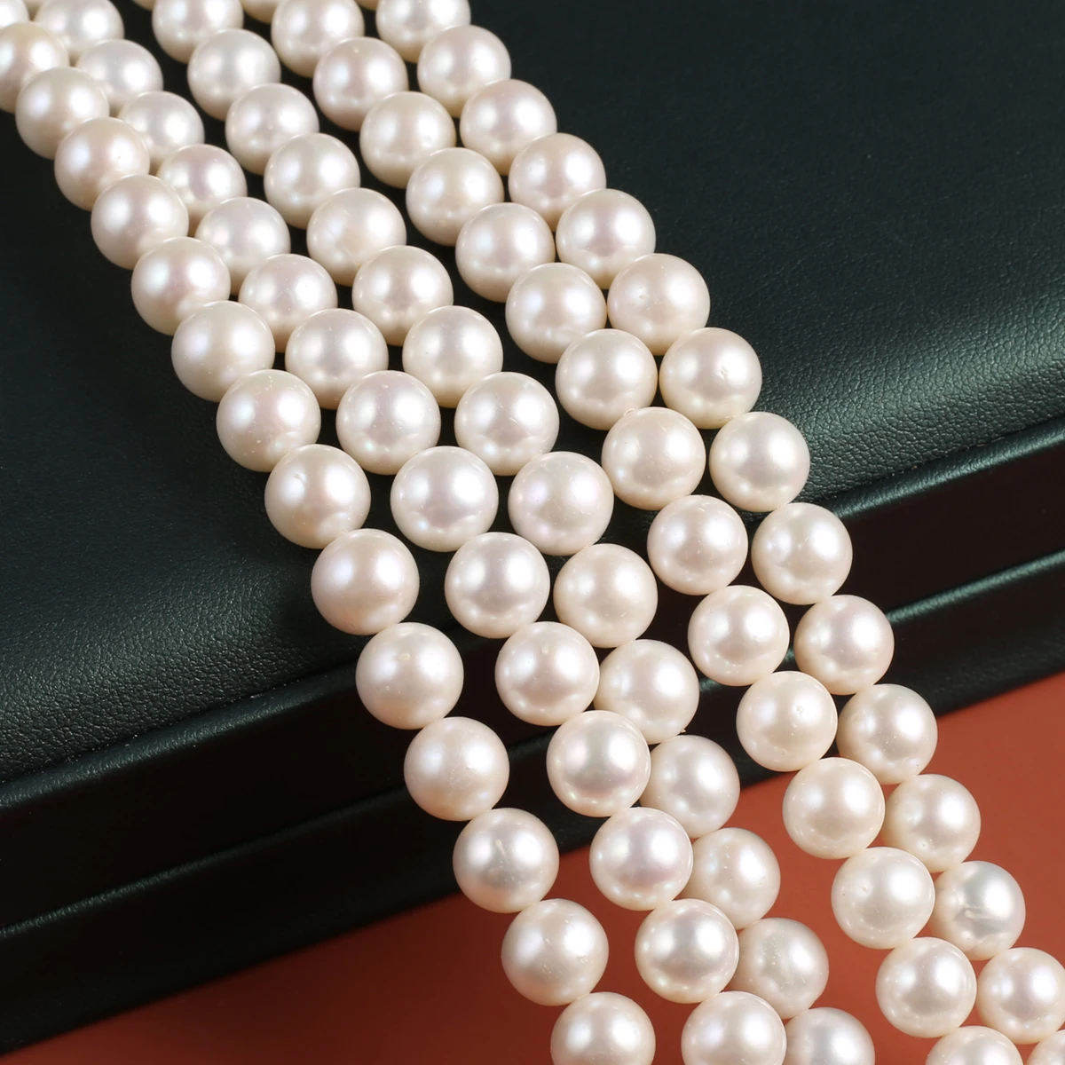 

AAA Natural Freshwater Pearl Punch-Shaped Pearl Beads 9-10 mm For Jewelry Making DIY Necklace Bracelet Earrings Accessory