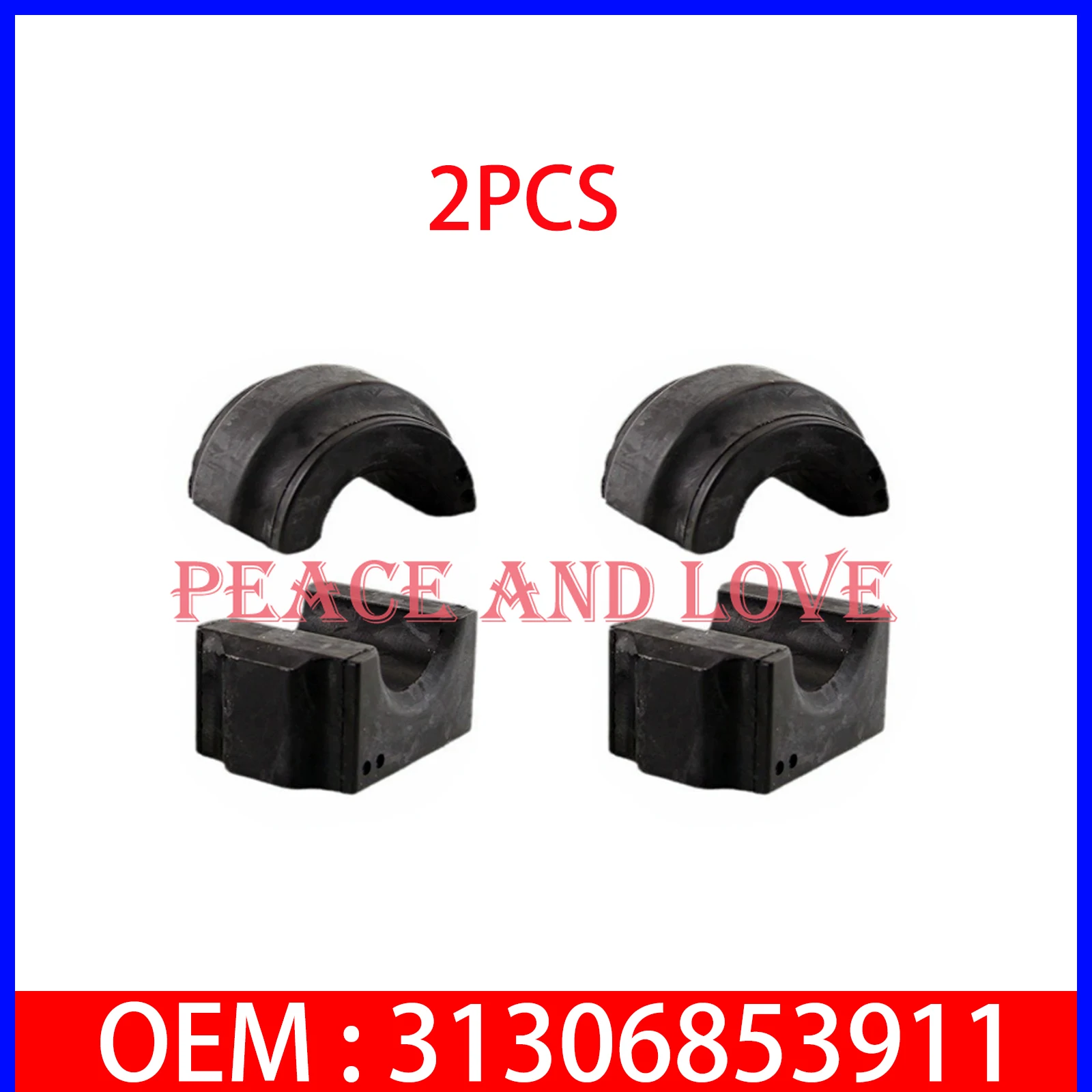 2 Pairs Sway Bar Stabilizer for BMW X2 F39 F44 Mini F54 F60 Gran Coup&eacute; 31306853911 6853911