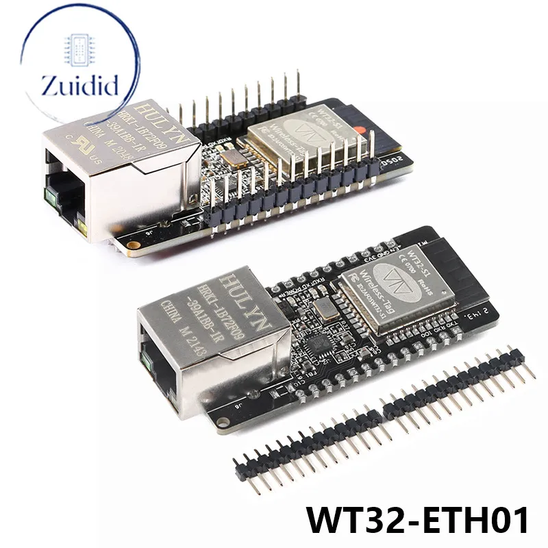 

WT32-ETH01 Embedded Serial Port Networking Ethernet Bluetooth compatible WIFI Combo Gateway MCU ESP32 Wireless Module WT32 ETH01