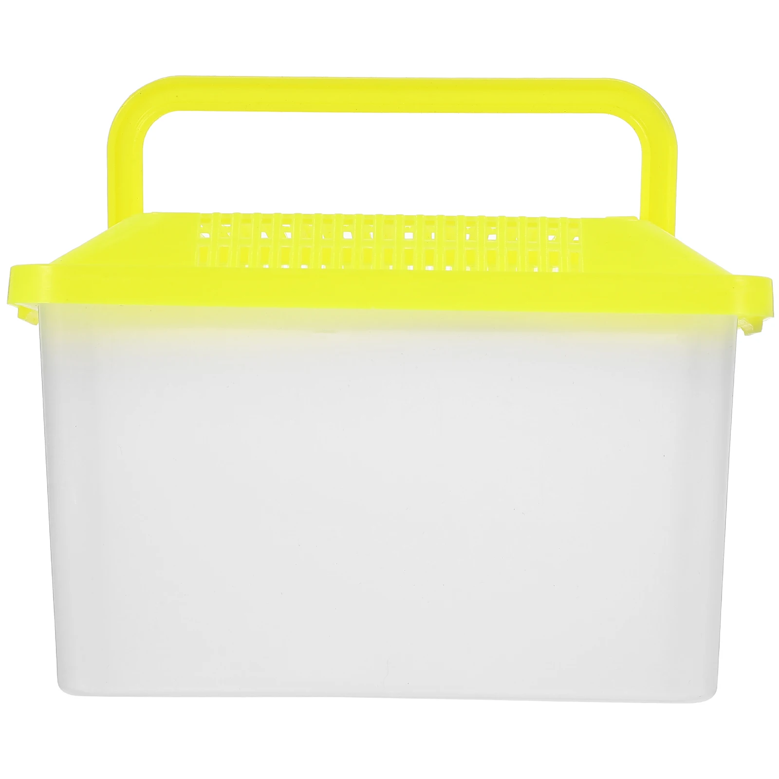 Fish Aquarium Pet Transport Box Aquarium Tank Fish for Betta Pets Desktop Travel Bowl with Lid Shell Breeding Cage