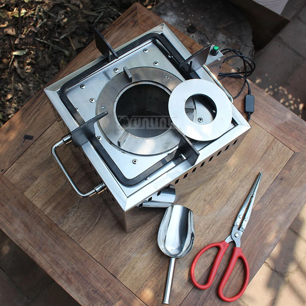 Version Camping Fierce Fire Stove Courtyard Cooking Stove Portable Barbecue Burner Outdoor Firewood Burner