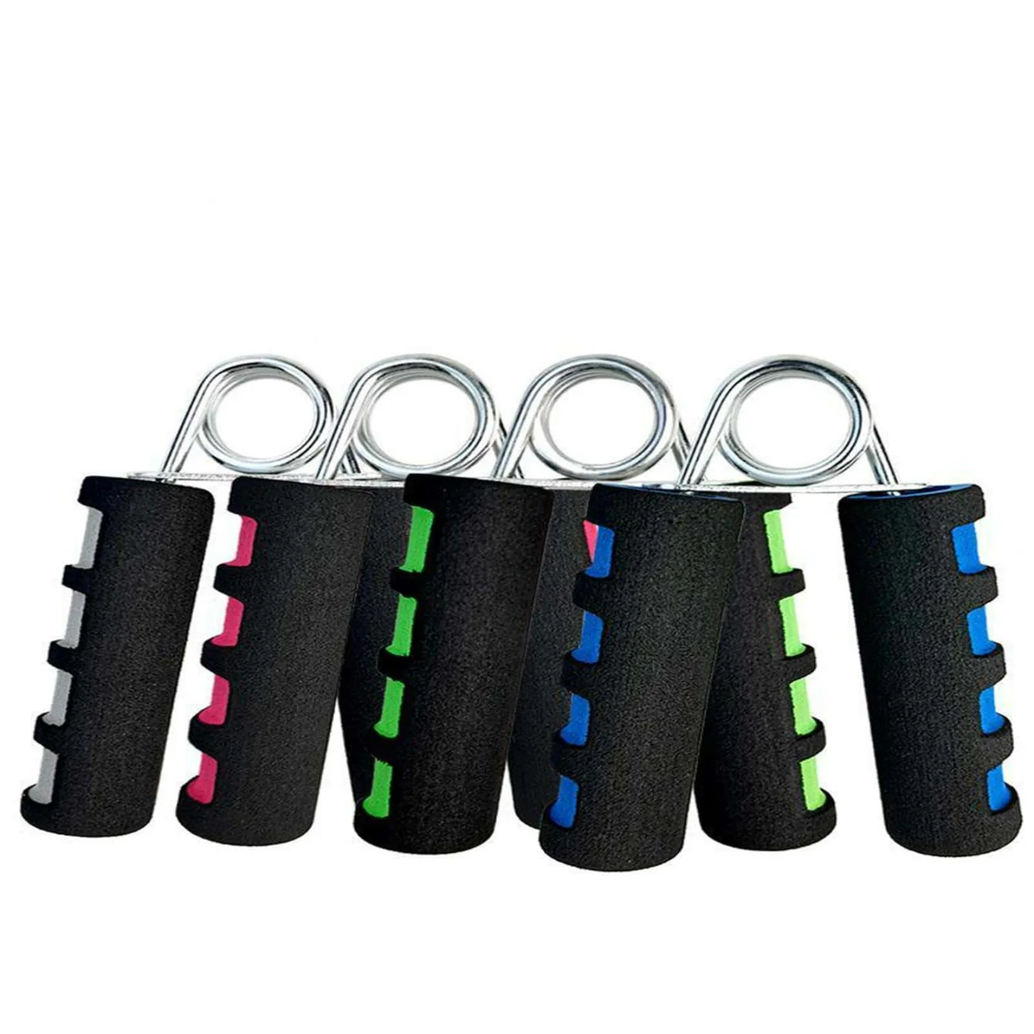 1pc Stainless Steel Sweat Absorbent A-shaped Hand Grip Strengthener