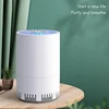 Air Purifier Home Auto Smoke Detector Hepa Filter Car Air Purifier USB Cable Low Noise With Night Light Desktop 3