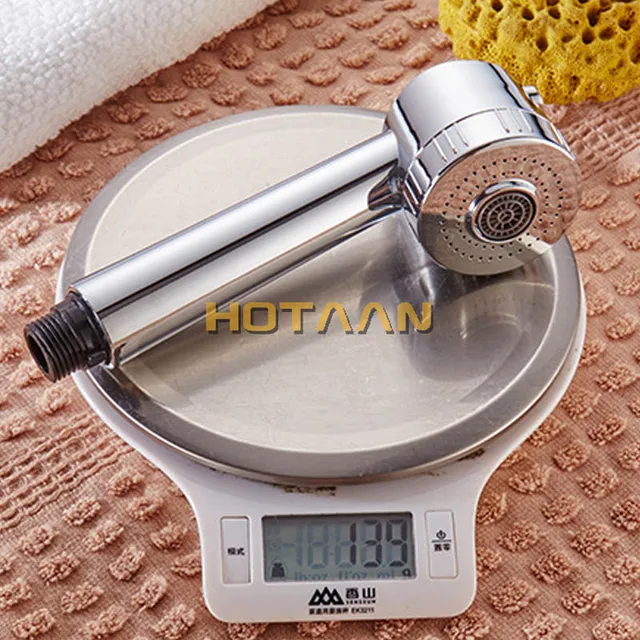 . Chrome Finish เปลี่ยนก๊อกน้ําห้องครัวหัวสเปรย์วัสดุ ABS คุณภาพสูงอุปกรณ์เสริมก๊อกน้ําห้องครัว 5