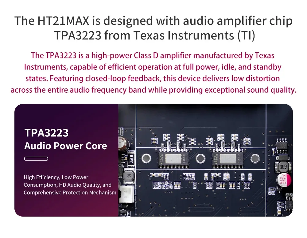 Amplifier 200W*2+400W XY-HT21MAX 2.1 Channel HiFi Bluetooth Digital Audio Power