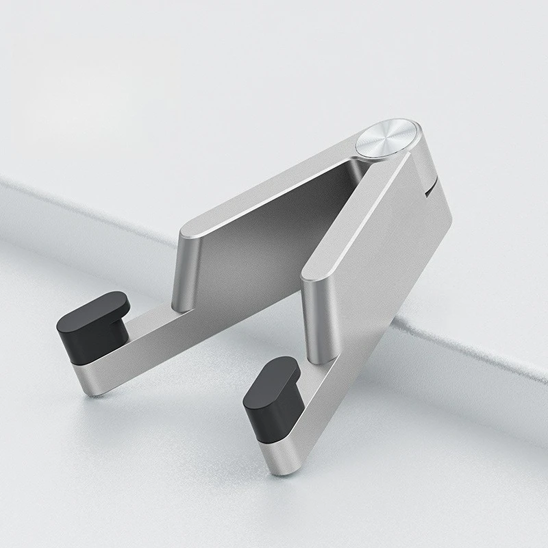 Foldable Metal V-Shape Phone and Tablet Stand for Desktop & Live Streaming