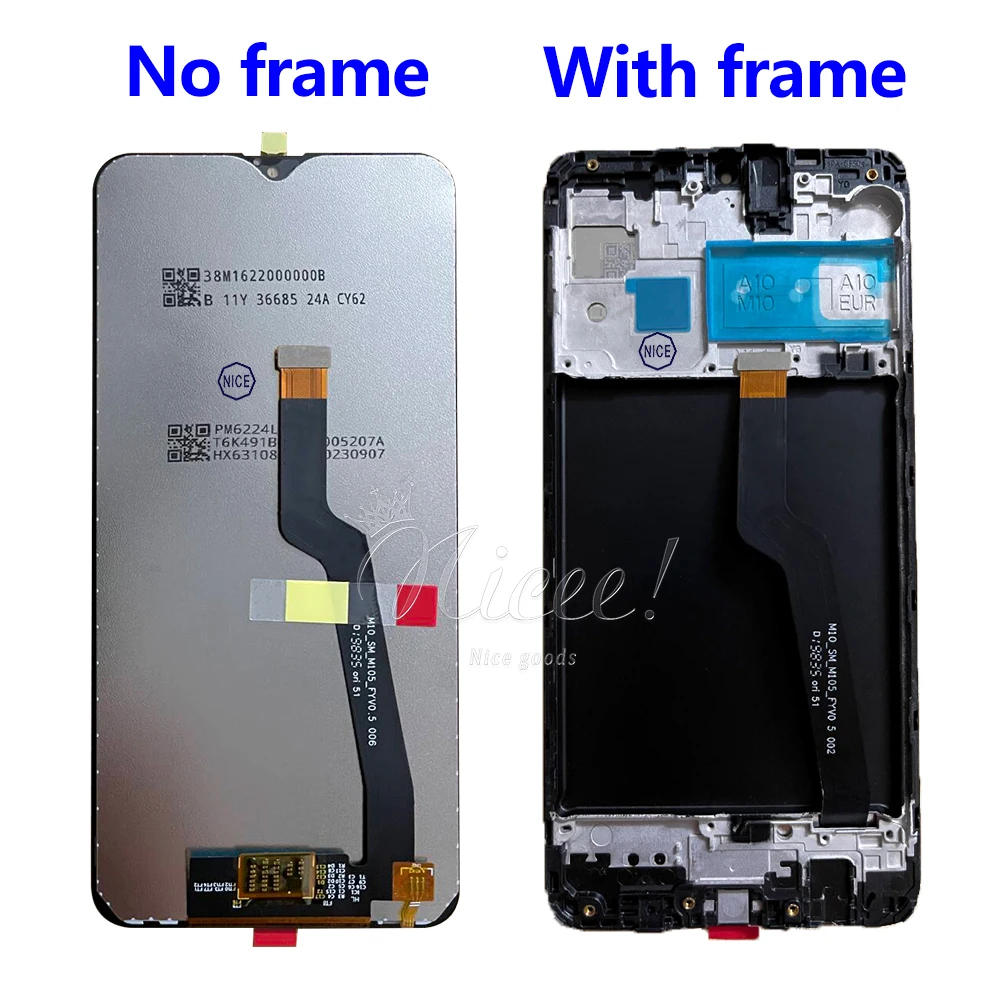 Фото 100% протестированный ЖК-дисплей для Samsung A10 M10 A105F A105G A105M M105F дисплей с сенсорным экраном дигитайзер в сборе Замена 6,2 дюйма №2