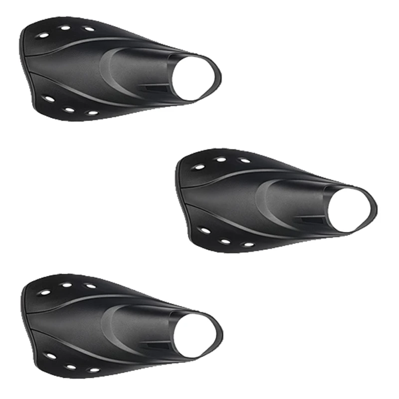 Short Flippers Fin Floating Training Swimming Fins Adults Travel Fins for Diving