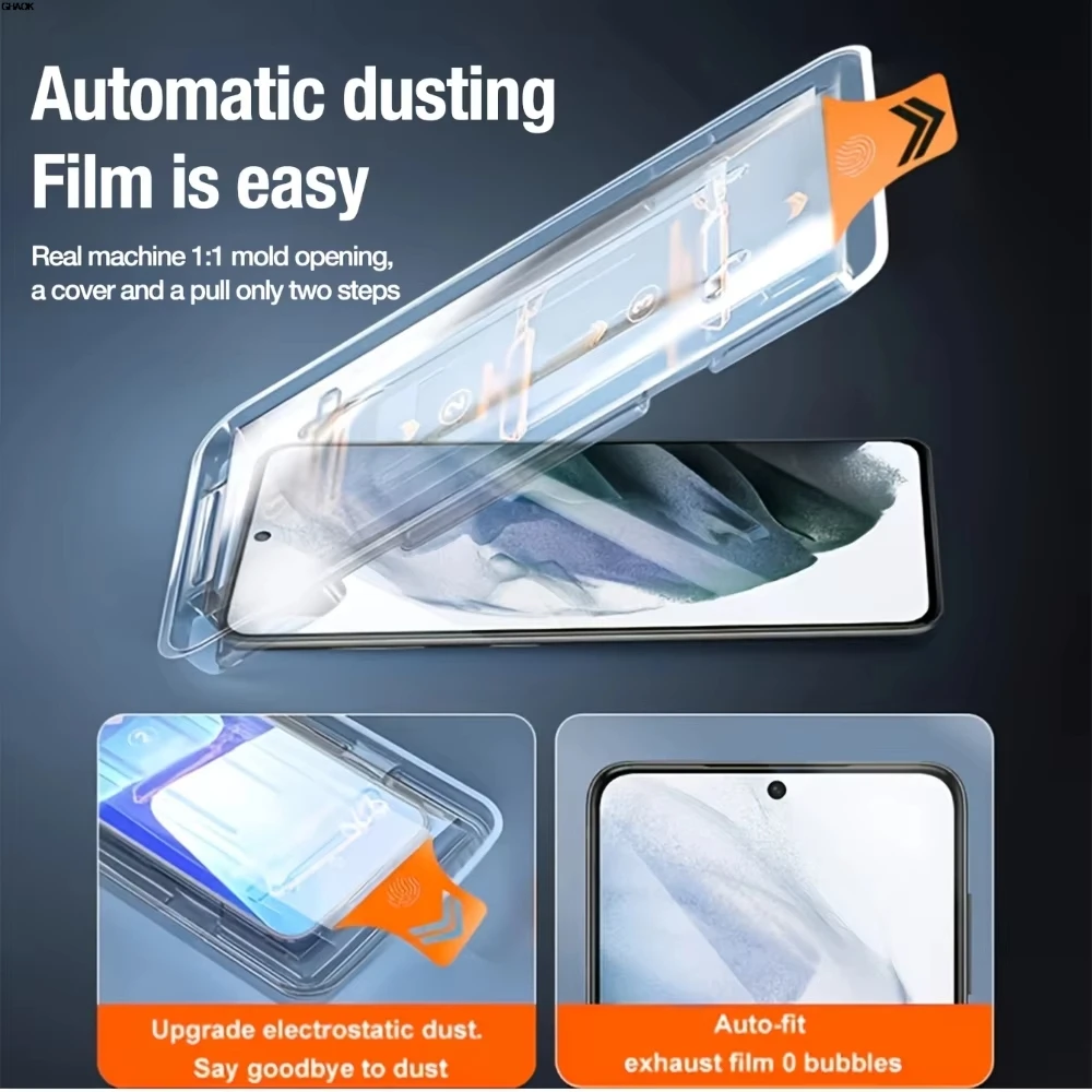 Premium Oleophobic Coated HD Tempered Glass Screen Protectors - Easy Installation, 2-Pack