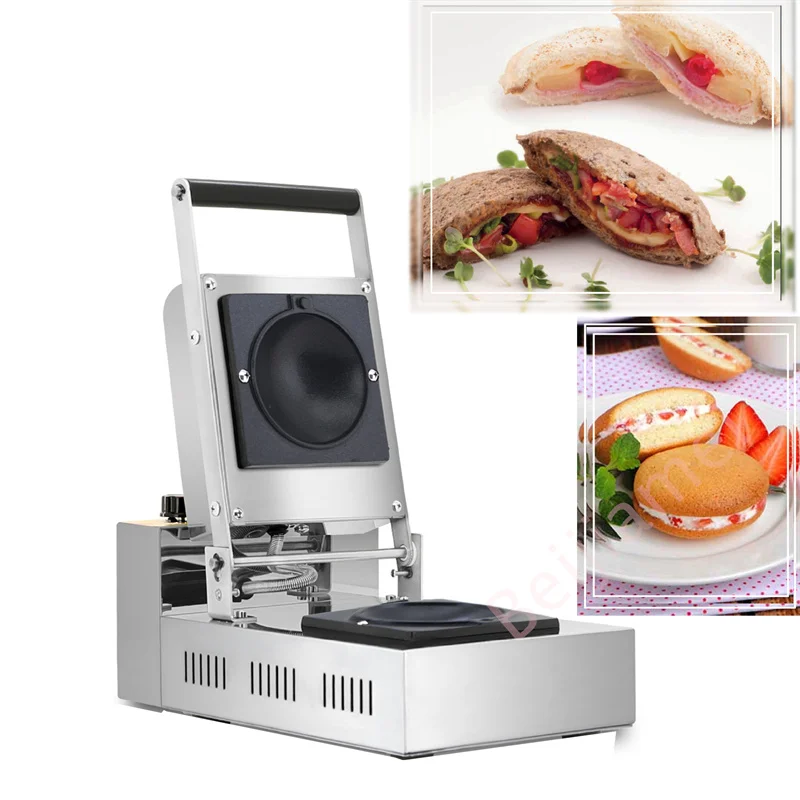 110V/220V Electric Hot Ice Cream Press Hamburger Commercial Insulation Machinery Ice Creams Hamburger Machine 600W 5
