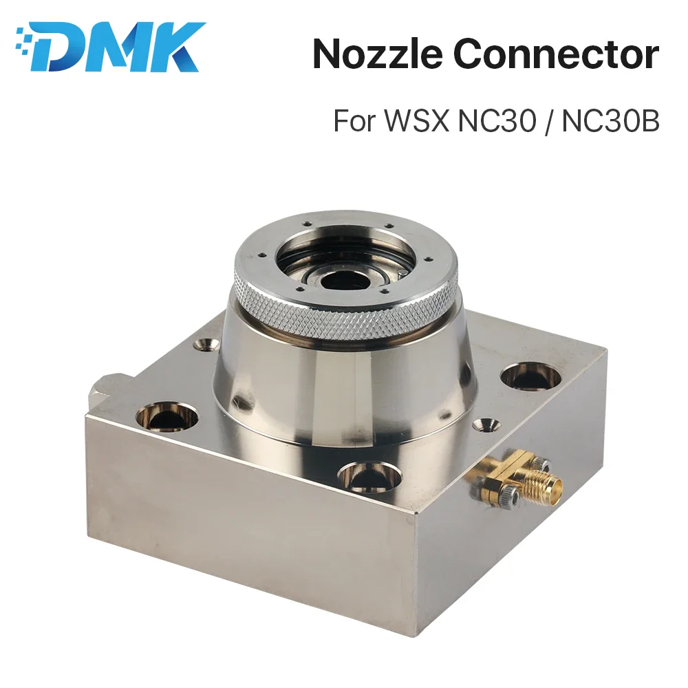 

DMK WSX коннектор сопла волоконного лазера WSX емкостный датчик керамический держатель для WSX NC30 NC30B лазерная головка металлическая режущая часть