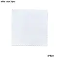 8x8 white 20pcs