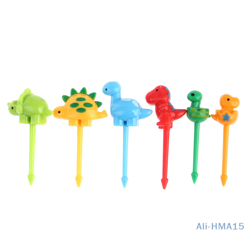 

6 Мини-шпажки, милые Мультяшные глаза, кавайная коробка для обеда, бэнто-бокс, пищевые медиаторы для фруктов, вилки, буфетные палочки, сэндвичи, украшение для детской комнаты