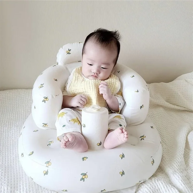 Home Children's Armchair Korean Popular Inflatable Photography Props Foldable Safety Learning Seat Children's Inflatable Sofa