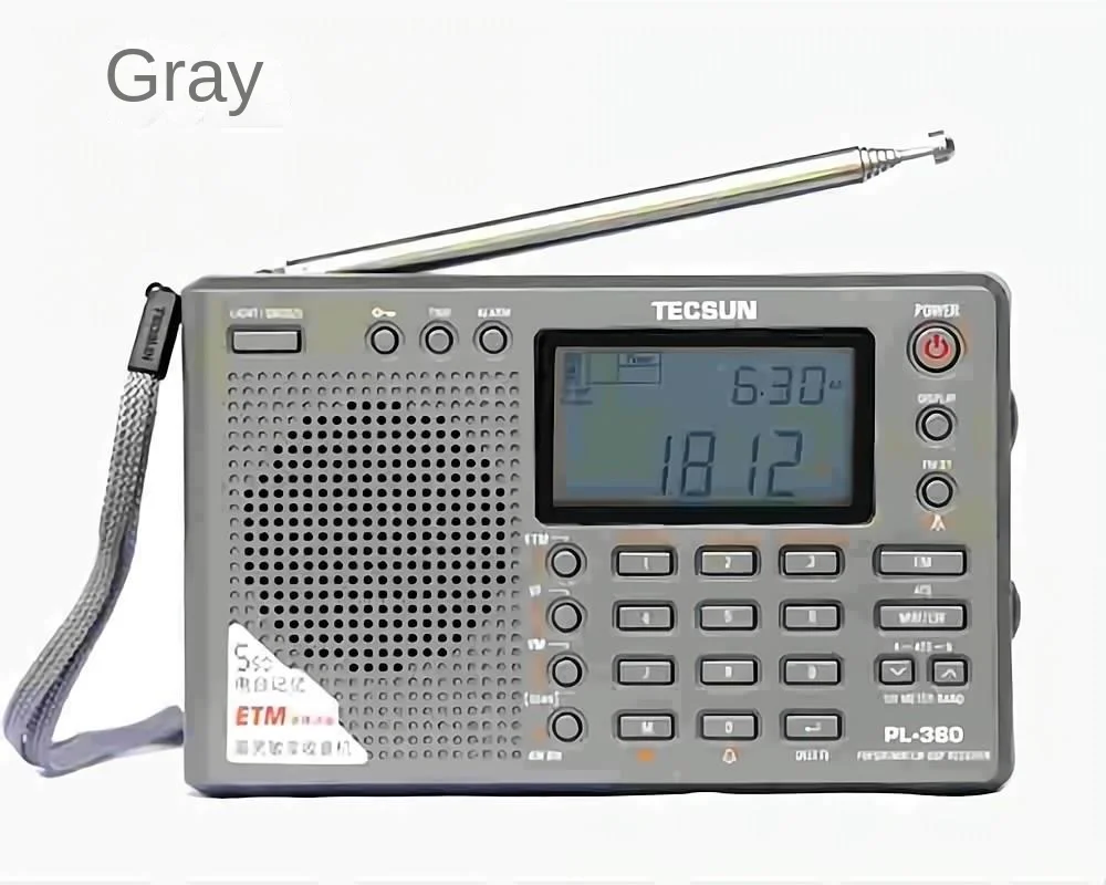 Portable Radio Tecsun PL-380 Full-band DSP Digital Demodulation Stereo