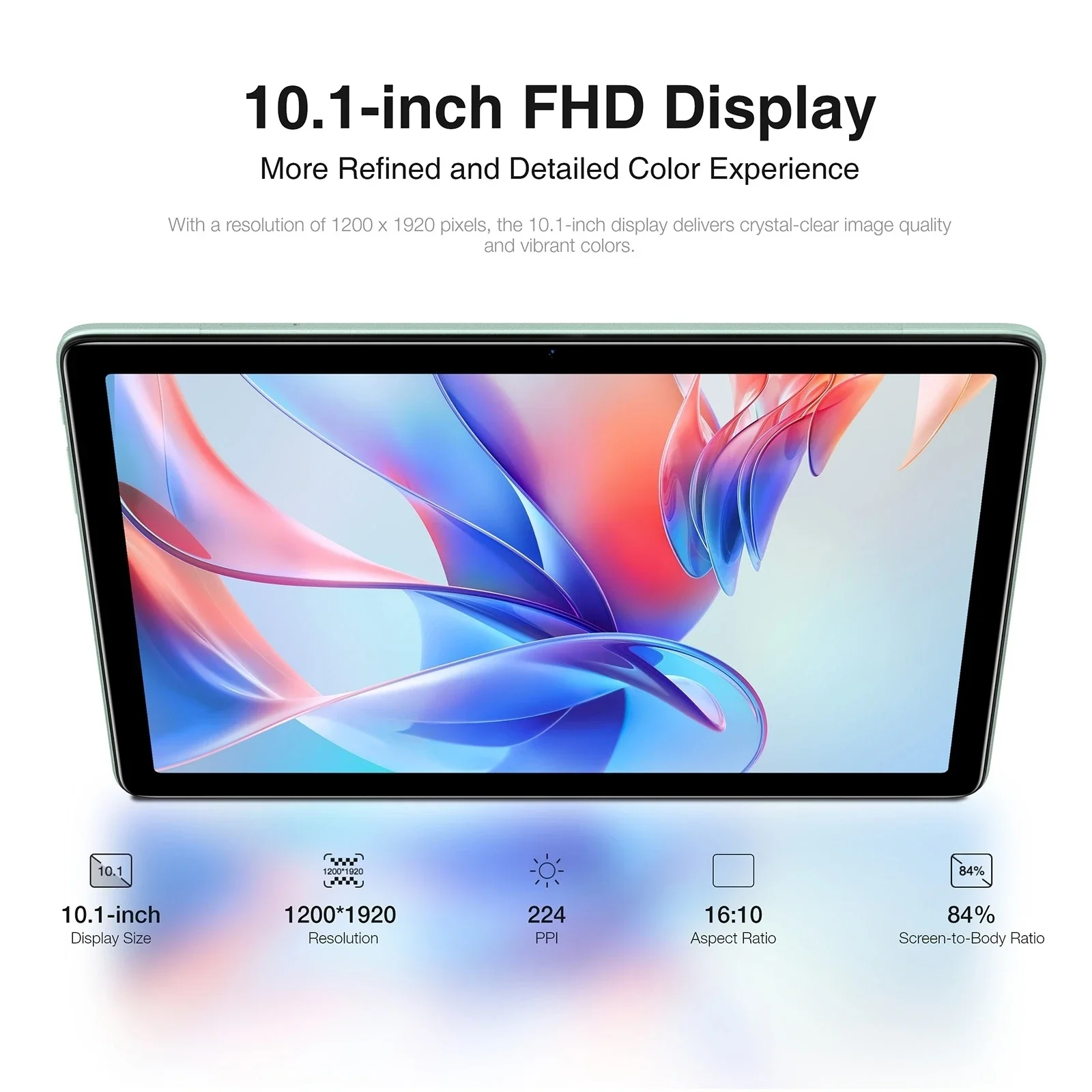 DOOGEE T10S Tablet PC 4G 10.1 Inch 6GB RAM+128GB ROM FHD 8.4MM Display Support 6600mAh Battery Android 13 Tablet Pad WiFi 3